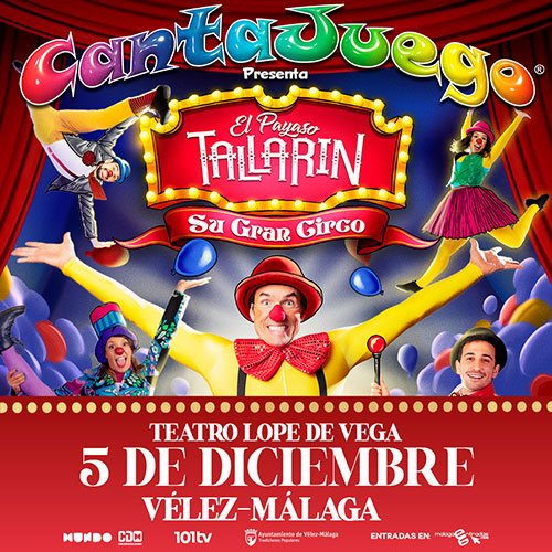 Cantajuego. El payaso Tallarín. Velez-Málaga